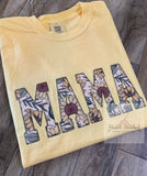 Sunflower Mama Comfort Color Tee