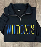 Custom Mascot Quarter Zip/Pullover