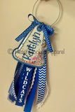 Cheer Megaphone Shaker Confetti Bag Tag
