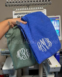 Left Chest Monogram