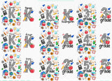 Boy's Back To School Youth Comfort Color T-Shirts