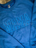 Personlized Stitched Sweatshirt (can customize) With Names On The Sleeve