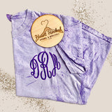 Comfort Colors Color Blast Monogrammed Tees