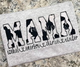 Cow Print Appliqué T-Shirts