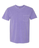 Flamingo Comfort color short sleeved pocket tee